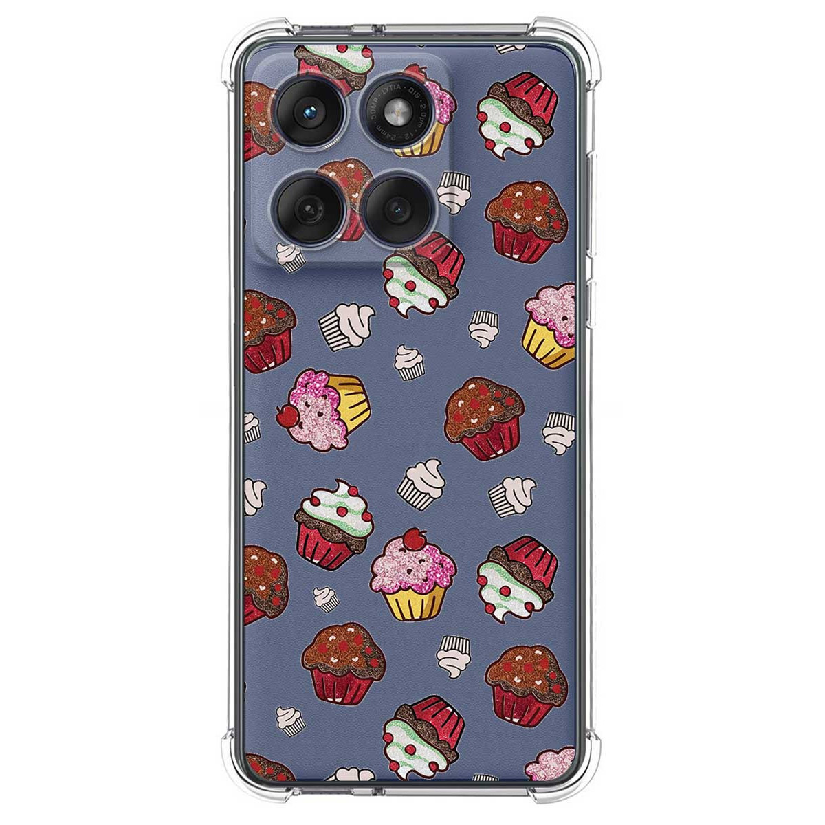 Funda Silicona Antigolpes para Motorola Edge 60...