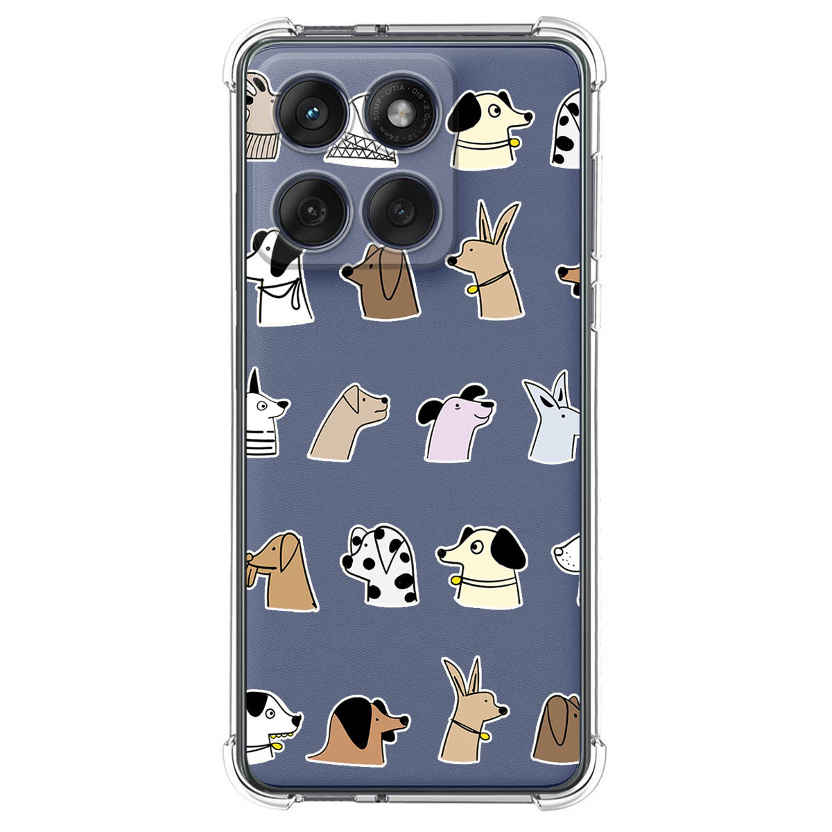 Funda Silicona Antigolpes para Motorola Edge 60...