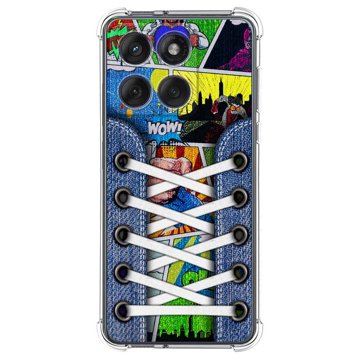 Funda Silicona Antigolpes para Motorola Edge 60...