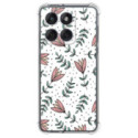 Funda Silicona Antigolpes para Motorola Edge 60 / 60 Fusion 5G diseño Flores 01 Dibujos