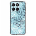 Funda Silicona Antigolpes para Motorola Edge 60 / 60 Fusion 5G diseño Flores 03 Dibujos
