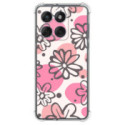Funda Silicona Antigolpes para Motorola Edge 60 / 60 Fusion 5G diseño Flores 09 Dibujos