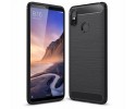 Funda Gel Tpu Tipo Carbon Negra para Xiaomi Mi Max 3