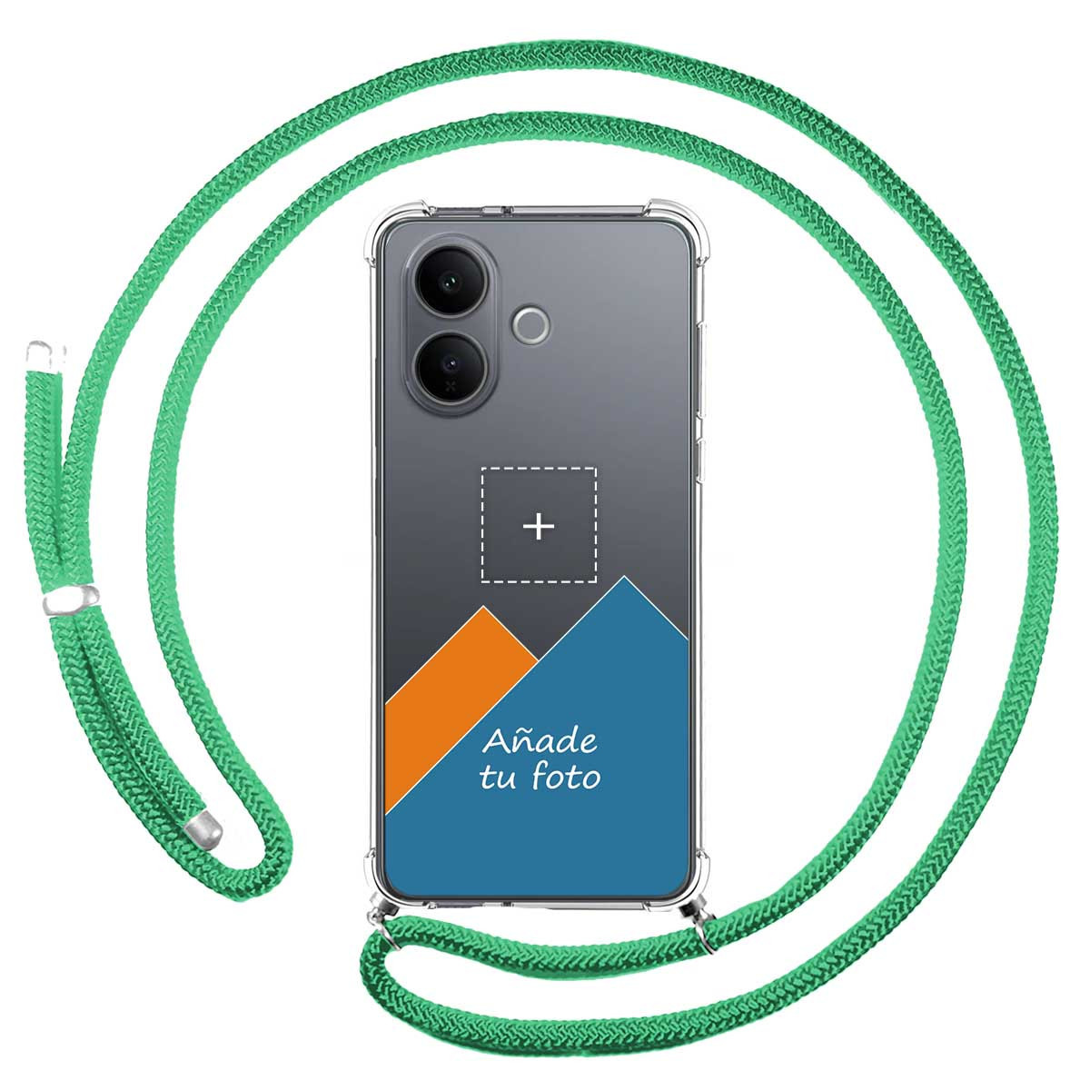 Personaliza tu Funda Colgante Transparente para...