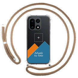 Personaliza tu Funda Colgante Transparente para Oneplus...