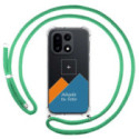 Personaliza tu Funda Colgante Transparente para Oneplus 15 5G con Cordon Verde Agua Dibujo Personalizada