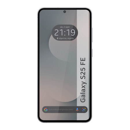 Protector Cristal Templado Completo 5D Full Glue Negro para Samsung Galaxy S25 FE 5G Vidrio