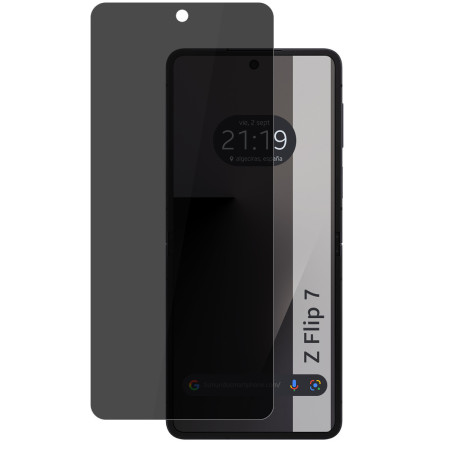Protector Pantalla Hidrogel Privacidad Antiespías para Samsung Galaxy Z Flip 7 5G