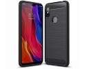 Funda Gel Tpu Tipo Carbon Negra para Xiaomi Redmi Note 6 Pro