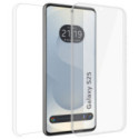 Funda Doble Transparente Pc + Tpu Full Body 360 para Samsung Galaxy S25 FE 5G