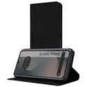 Funda Libro de Polipiel con tarjetero para Samsung Galaxy S25 FE 5G color Negra