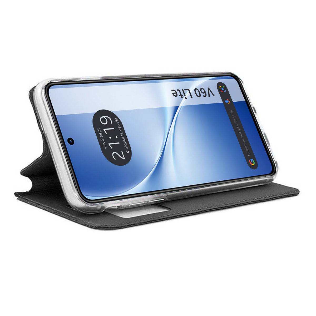 Funda Libro Soporte con Ventana para Vivo V60...