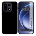Funda Silicona Gel TPU Negra para Oneplus 15 5G