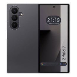 Funda Silicona Antigolpes Transparente para Samsung Galaxy Z Fold 7 5G