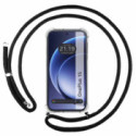 Funda Colgante Transparente para Oneplus 15 5G con Cordon Negro