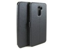 Funda Soporte Piel Negra para Xiaomi Pocophone F1 Flip Libro