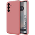 Funda Silicona Líquida Ultra Suave para Samsung Galaxy S25 FE 5G color Rosa