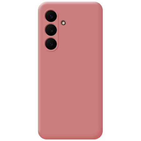 Funda Silicona Líquida Ultra Suave para Samsung Galaxy S25 FE 5G color Rosa