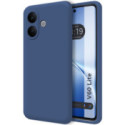 Funda Silicona Líquida Ultra Suave para Vivo V60 Lite 5G color Azul