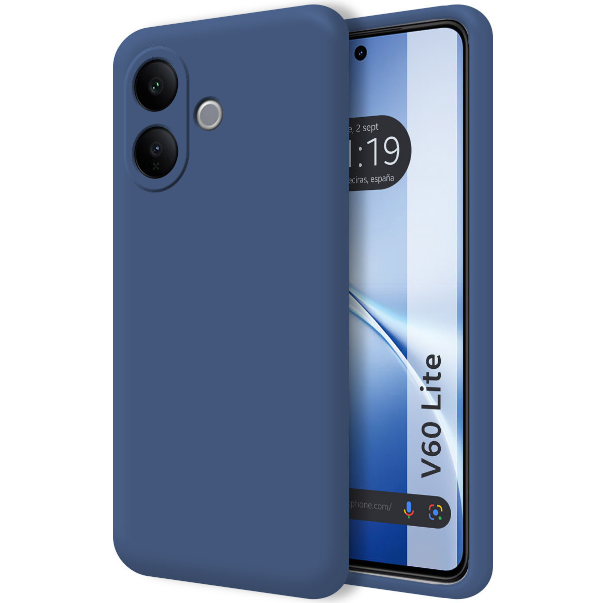 Funda Silicona Líquida Ultra Suave para Vivo...