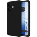 Funda Silicona Líquida Ultra Suave para Vivo V60 Lite 5G color Negra