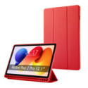 Funda con tapa Smart para Xiaomi Redmi Pad 2 Pro color Roja