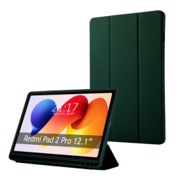 Funda con tapa Smart para Xiaomi Redmi Pad 2 Pro color Verde