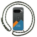 Personaliza tu Funda Colgante Transparente para Google Pixel 10 Pro XL 5G con Cordon Verde / Dorado Dibujo Personalizada