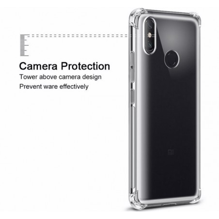 Funda Gel Tpu Anti-Shock Transparente para Xiaomi Redmi Note 6 Pro