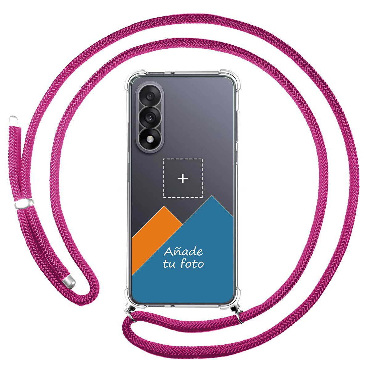 Personaliza tu Funda Colgante Transparente para...