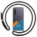 Personaliza tu Funda Colgante Transparente para Oneplus Nord 5 5G con Cordon Negro Dibujo Personalizada