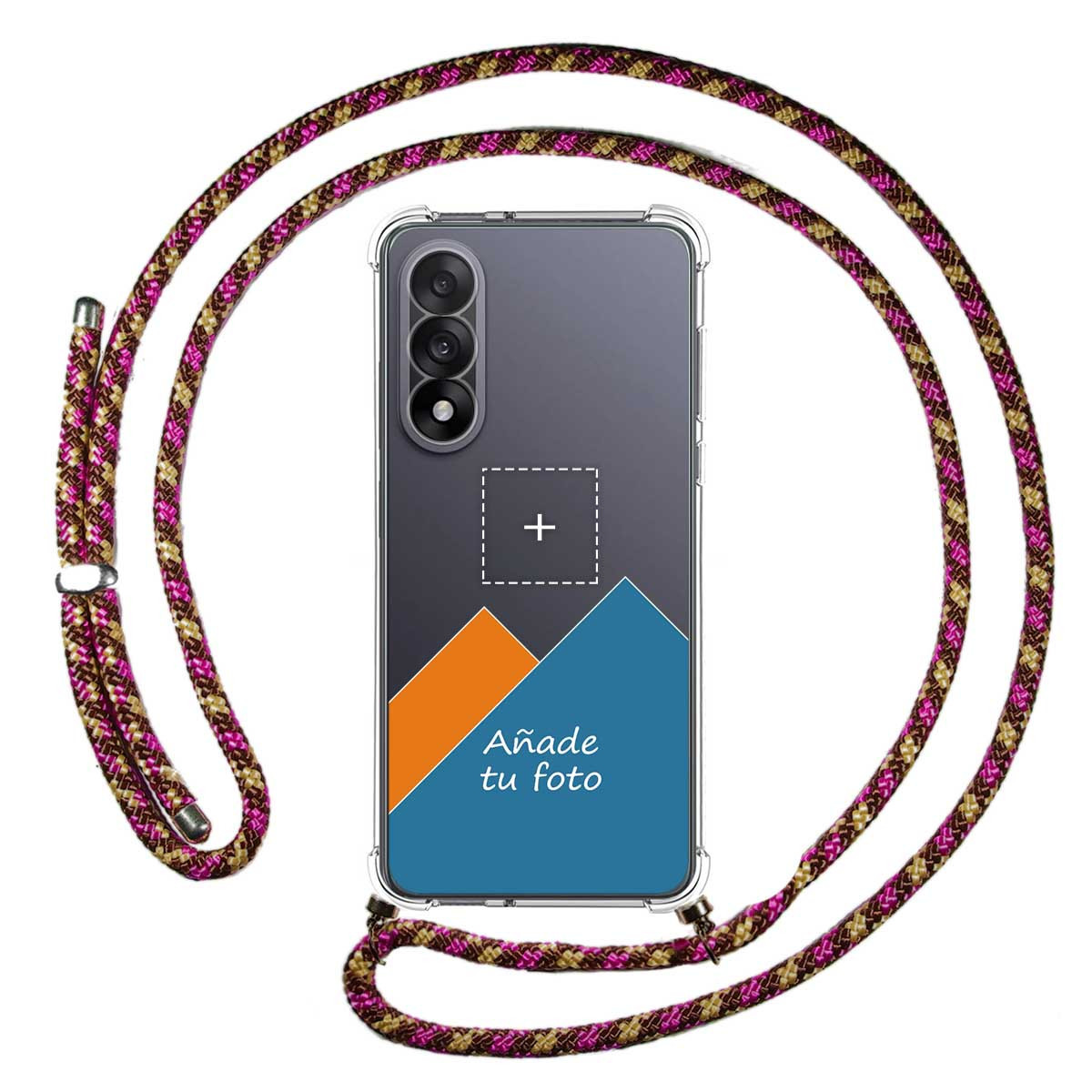 Personaliza tu Funda Colgante Transparente para...