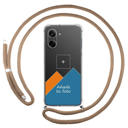 Personaliza tu Funda Colgante Transparente para OnePlus Nord CE5 5G con Cordon Camel Dibujo Personalizada