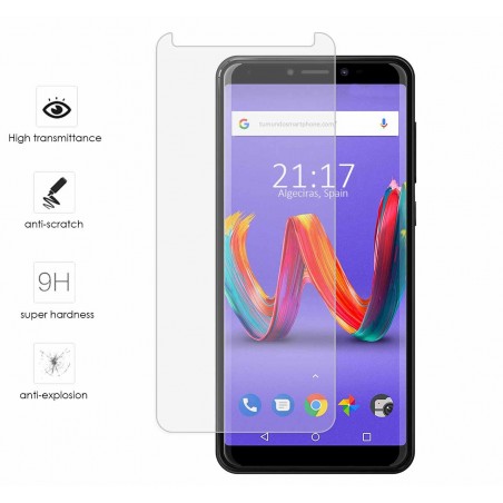 Protector Cristal Templado para Wiko Harry2 Vidrio