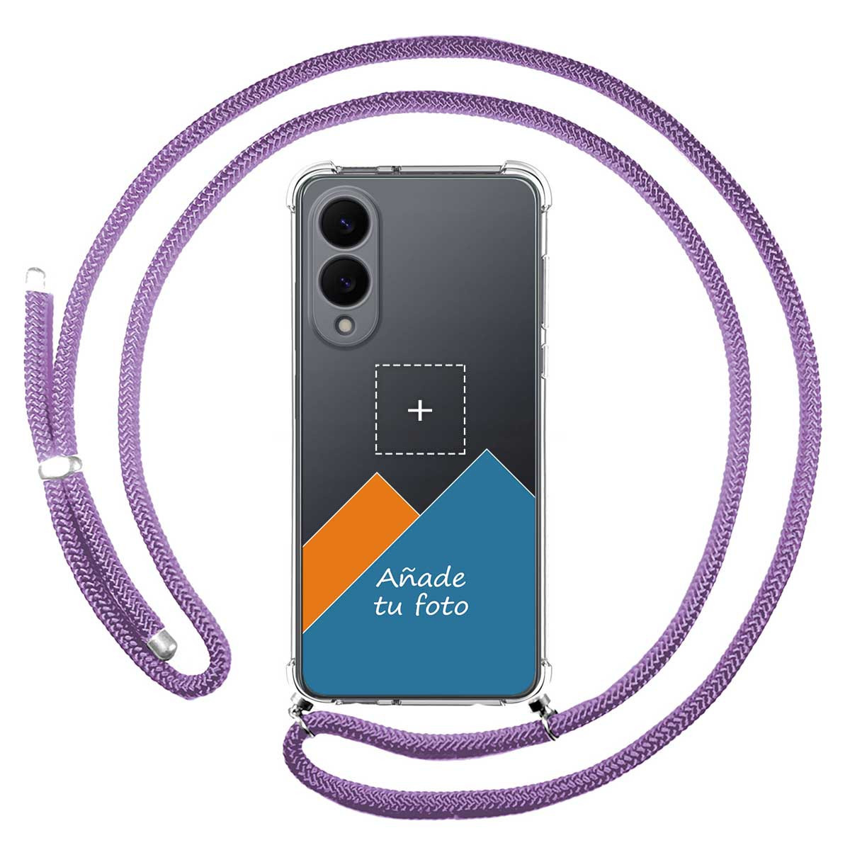 Personaliza tu Funda Colgante Transparente para...