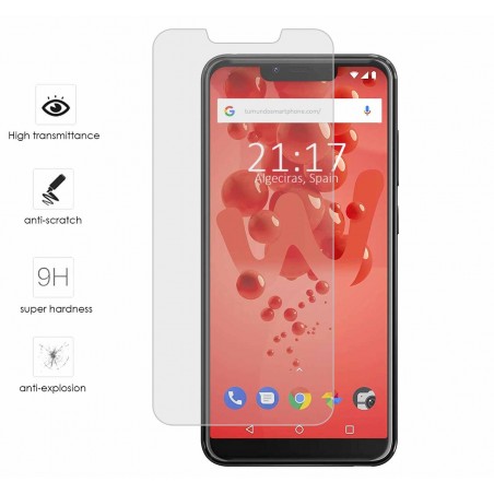 Protector Cristal Templado para Wiko View2 Plus Vidrio