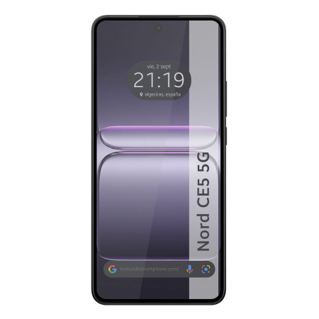 Protector Cristal Templado Completo 5D Full Glue Negro para OnePlus Nord CE5 5G Vidrio