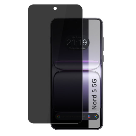 Protector Pantalla Hidrogel Privacidad Antiespías para Oneplus Nord 5 5G