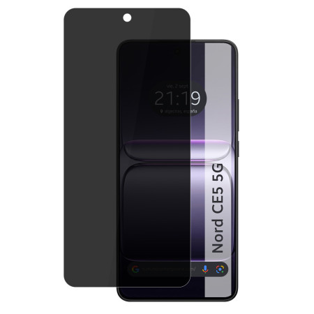 Protector Pantalla Hidrogel Privacidad Antiespías para OnePlus Nord CE5 5G
