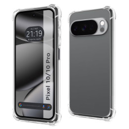 Funda Silicona Antigolpes Transparente para Google Pixel...