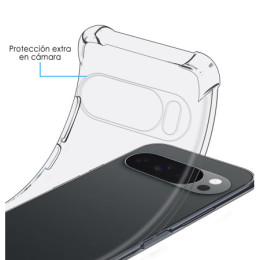 Funda Silicona Antigolpes Transparente para Google Pixel... 2