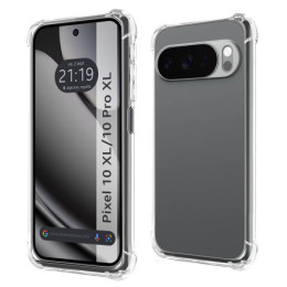 Funda Silicona Antigolpes Transparente para Google Pixel...