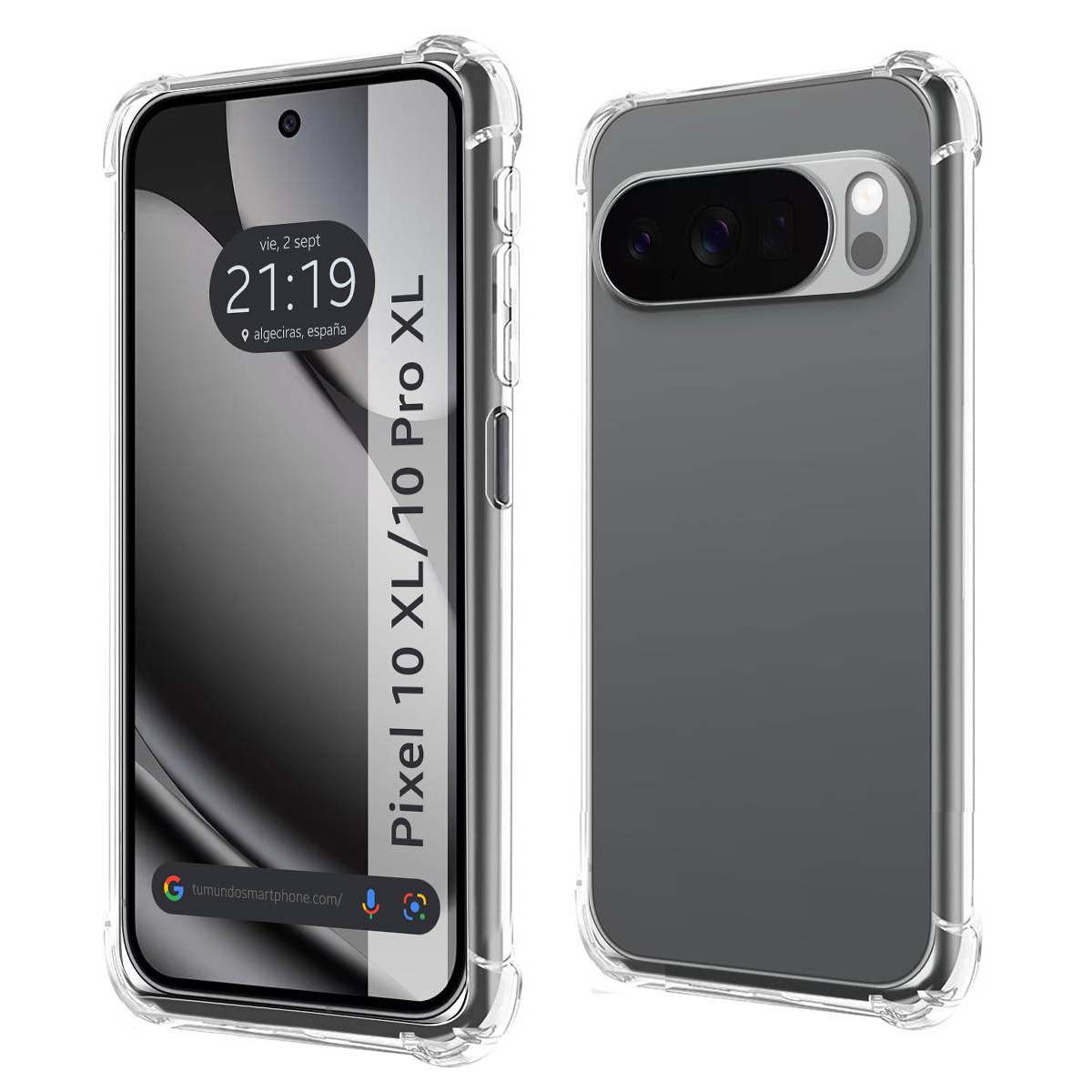 Funda Silicona Antigolpes Transparente para...