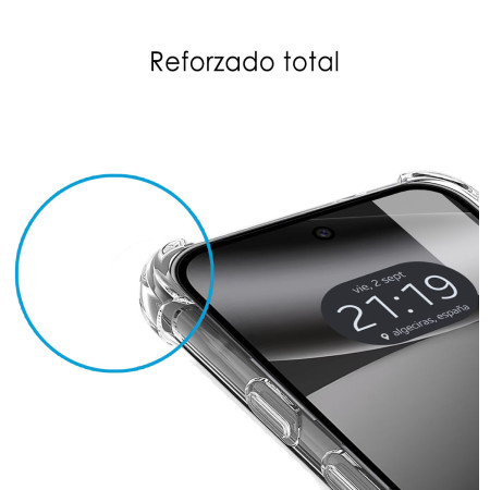 Funda Silicona Antigolpes Transparente para Google Pixel 10 Pro XL 5G