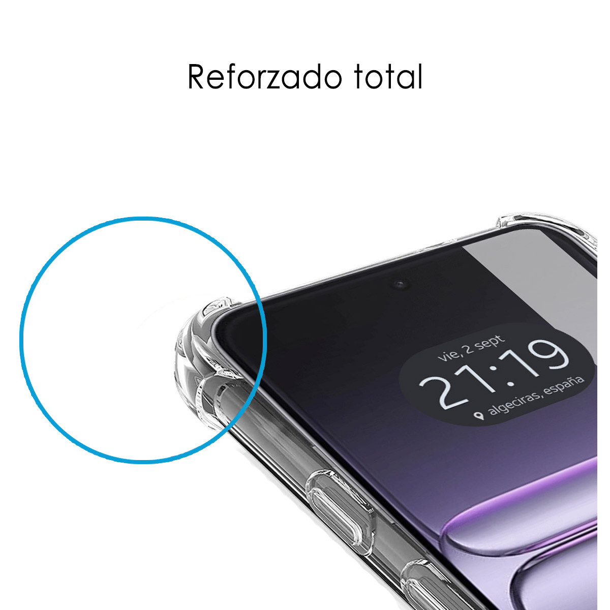 Funda Silicona Antigolpes Transparente para...