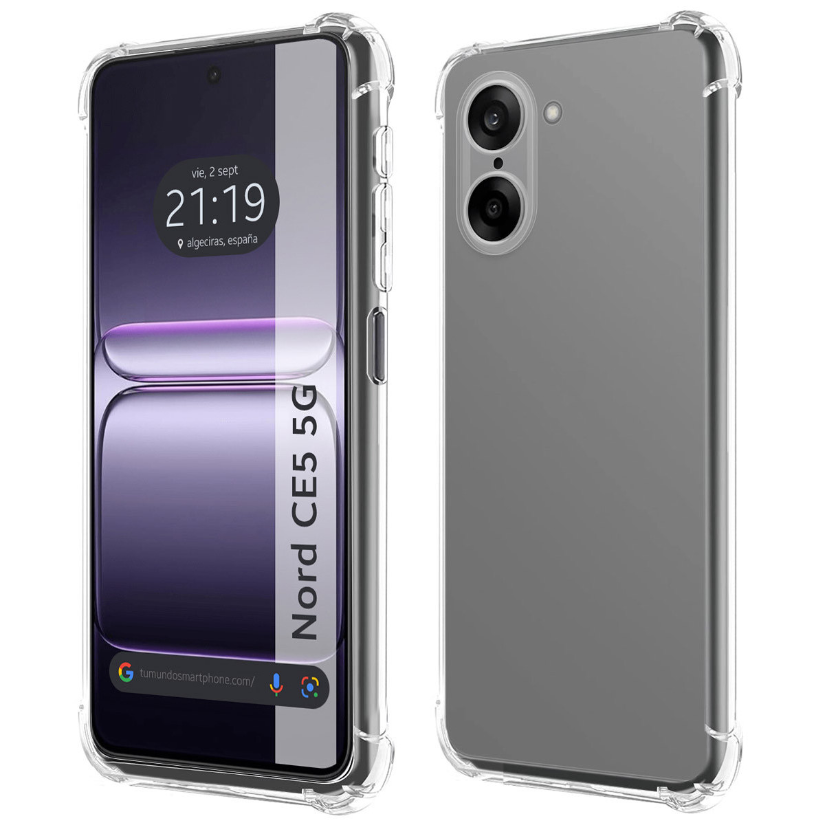 Funda Silicona Antigolpes Transparente para...