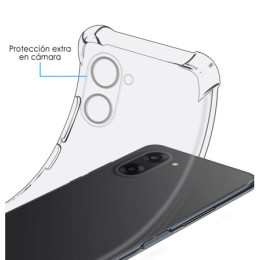 Funda Silicona Antigolpes Transparente para OnePlus Nord... 2