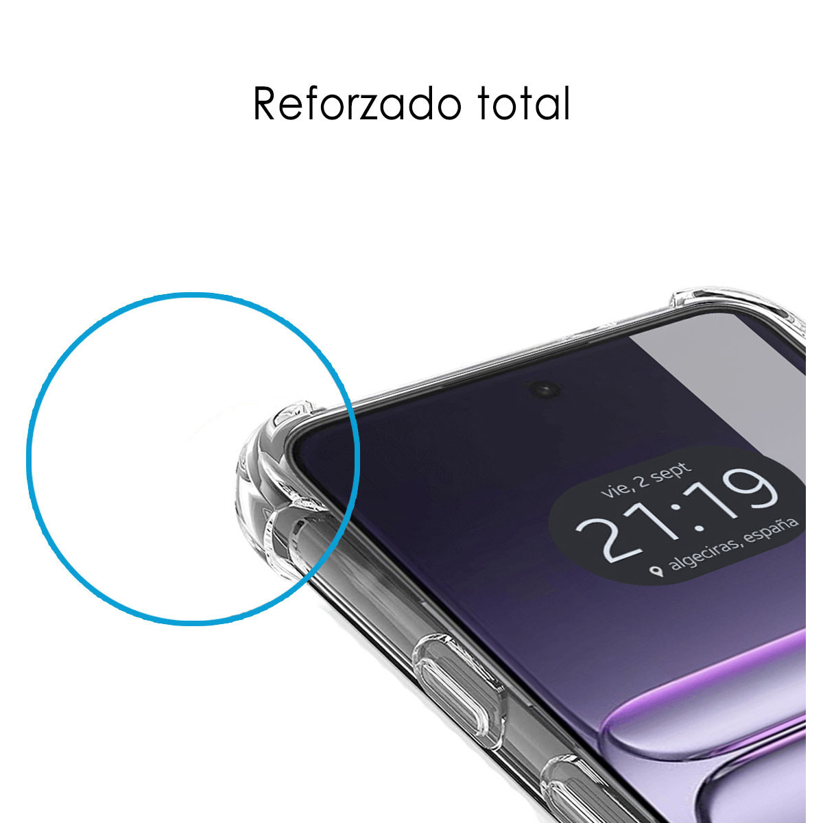 Funda Silicona Antigolpes Transparente para...