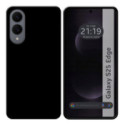 Funda Silicona Gel TPU Negra para Samsung Galaxy S25 Edge 5G