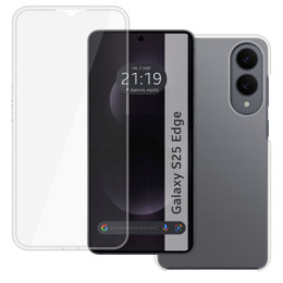 Funda Doble Transparente Pc + Tpu Full Body 360 para... 2